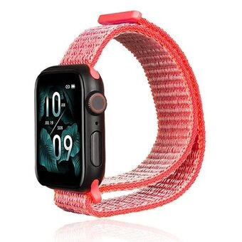 Beline Apple Watch Nylonreim 38/40/41 mm rosa/varm rosa