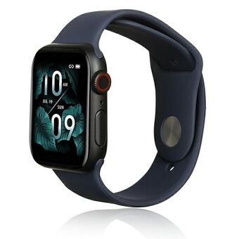 Beline Apple Watch Silikonrem 38/40/41mm blå/blå