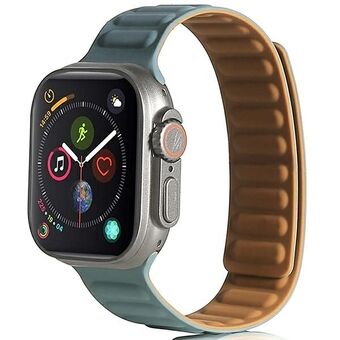 Beline Apple Watch Magnetisk stropp 42/44/45/49 mm grønn/grønn