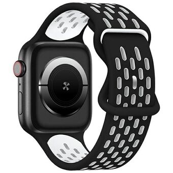 Beline armbånd til Apple Watch New Sport Silicone 38/40/41mm svart-hvit black/white box