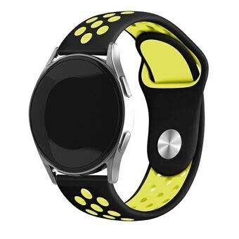 Beline pasek Watch 20mm Sport Silicone czarno-żółty svart/gul boks