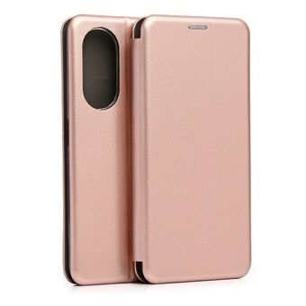 Beline Etui Bok Magnetisk Oppo A98 rosa gull