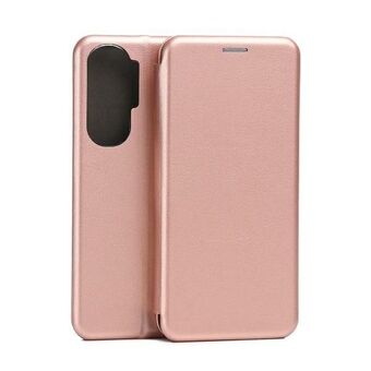 Beline Etui Bok Magnetisk Honor 90 Lite rosa gull.