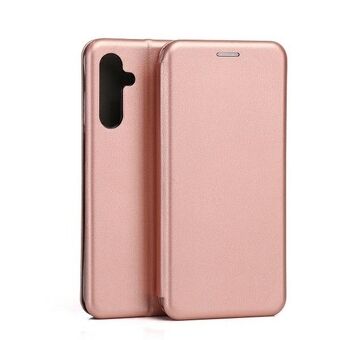 Beline Etui Bok Magnetisk Samsung A15 A156 roségull