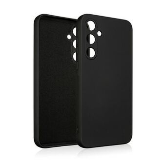 Beline-etui i silikon for Samsung A35 A356, svart/svart.