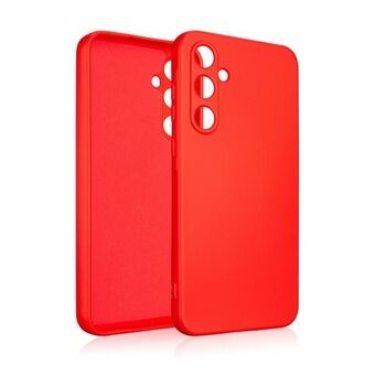 Beline-etui i silikon for Samsung A55 A556, rød