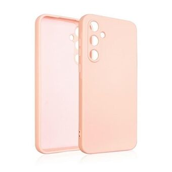 Beline Etui i silikon for Samsung A55 A556 i fargen rosa-gull/rose gold.