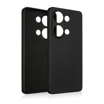 Beline etui i silikon for Poco M6 Pro 4G, svart