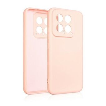 Beline Etui Silicone Xiaomi 14 i lyserosa/gullrosa