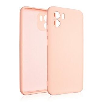 Beline etui i silikon til Xiaomi Redmi 12, i rosa-gull/rosegull.