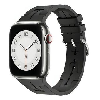 Beline Pasek Apple Watch Silicone Ultra 38/40/41mm svart/svart eske