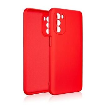 Beline Etui Silicone Motorola MOTO G52 rød