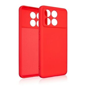 Beline Etui Silikon Xiaomi Poco F6 Pro rød/red