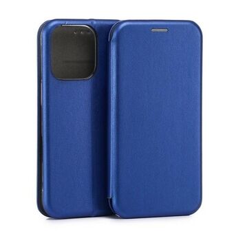 Beline Etui Book Magnetisk iPhone 16 Pro blå/blue