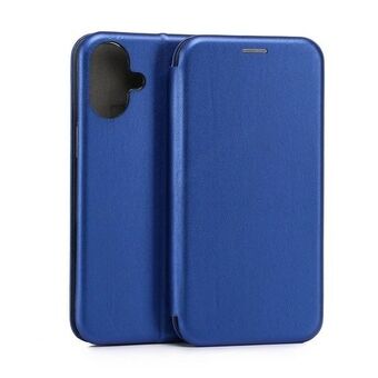 Beline Etui Book Magnetisk iPhone 16 Plus blå/blue