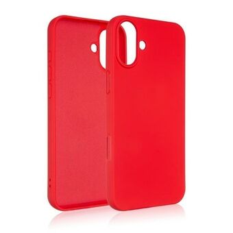 Beline Etui Silikon iPhone 16 6.1" rød/red