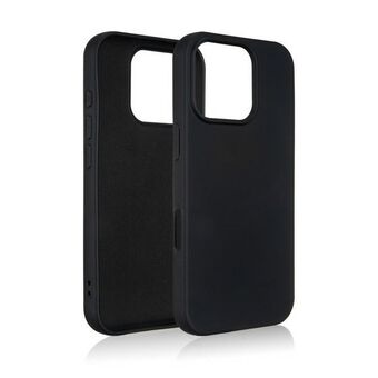 Beline Etui Silikon iPhone 16 Pro 6.3" svart/black