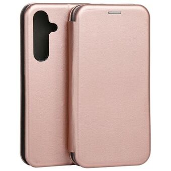 Beline Etui Bok Magnetisk Samsung S24 FE rosa-gull/rose gold