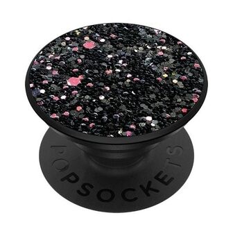 Popsockets 2 Sparkle Black 800498 - et premium håndtak og stativ til telefonen.