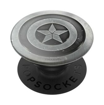 Popsockets 2 Capitan America Monochrome 100482 telefonholder og stativ - lisens