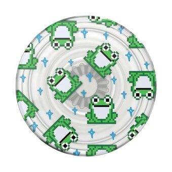 Popsockets PlantCore Grip 8 Bit Frogs 806485, håndgrep og støtte til telefonen.