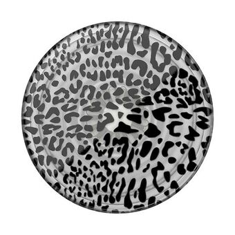 Popsockets PlantCore Grip Black Leopard 806545 håndtak og stativ til telefonen.