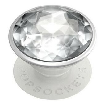 Popsockets Disco Crystal Silver 800925 grep og stativ for telefon