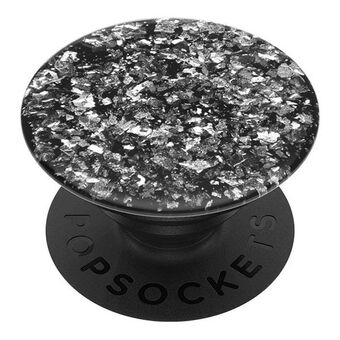 Popsockets Foil Confetti Sølv 801594 grep og stativ til telefonen