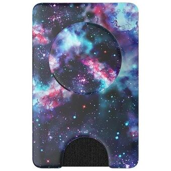 Popsockets PopWallet+ MagSafe Galactic Nebula 801946 magnetisk lommebok og telefonholder