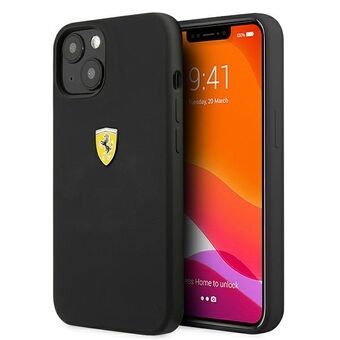 Ferrari FESSIHCP13MBK iPhone 13 6.1" svart / svart hardcase silikon