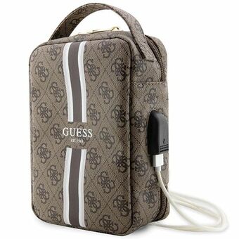 Guess Bag GUHBP4RPSW Organizer brun/brun 4G Printed Stripes