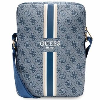 Guess Bag GUTB10P4RPSB 10" blå/blå 4G Stripes nettbrettveske