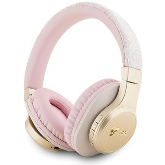 Gjett hodetelefoner Bluetooth GUBH604GEMP rosa/pink 4G Script