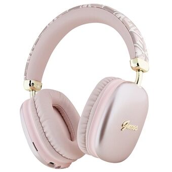 Gjett Bluetooth hodetelefoner over-ear GUBHK1GCTCSP rosa/pink Gcube Metallic Script Logo