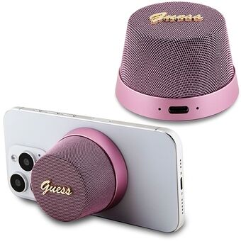 Gjetter Bluetooth-høyttaler GUWSC3ALSMP Speaker Stand rosa/pink Magnetisk Script Metal