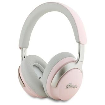 Gjett hodetelefoner Bluetooth over-ear ANC/ENC GUBHC22PSBCSMP rosa/pink DB Metal Script Logo