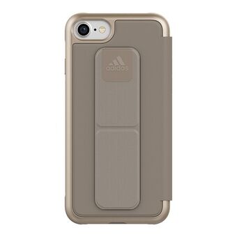 Adidas SP Folio Grip-deksel for iPhone 8, beige/sesam, CJ3545, for iPhone 6/6S/7/SE 2020.