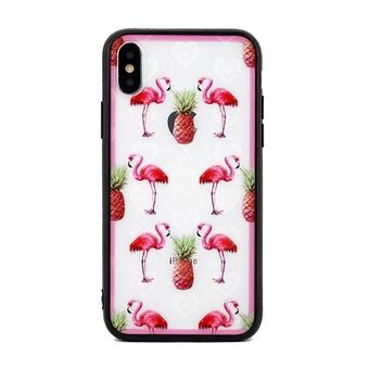 Deksel Hearts Samsung S10 Plus G975 Mønster 1 klar (flamingoer)