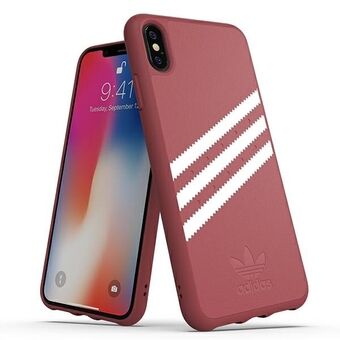 Adidas ELLER støpt PU SUEDE iPhone Xs Max rosa/rosa 32821