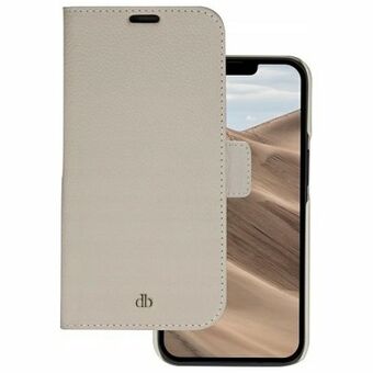 Etui dbramante 1928 New York 2w1 Lommebok til iPhone 14 beige/sanddyne