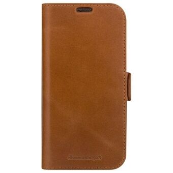 Etui dbramante 1928 Copenhagen-lommebok for iPhone 15 brun/brown