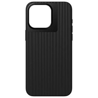 Etui Nudient Bold til iPhone 15 Pro Max svart/black