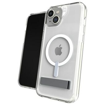 ZAGG Crystal Palace Snap Kickstand Etui MagSafe til iPhone 15 Plus gjennomsiktig/clear