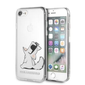 Karl Lagerfeld KLHCI8CFNRC iPhone 7/8 SE 2020 / SE 2022 hardcase gjennomsiktig Choupette Fun