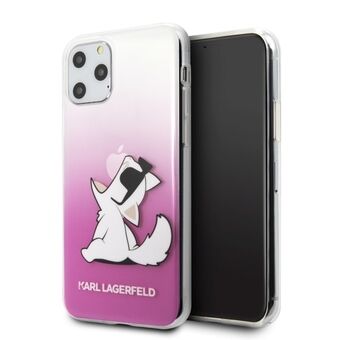 Karl Lagerfeld KLHCN58CFNRCPI iPhone 11 Pro hardcase rosa/pink Choupette Fun