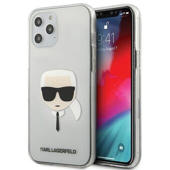 Karl Lagerfeld KLHCP12LKTR iPhone 12 Pro Max 6,7" hardcase Transparent Karl\'s Head