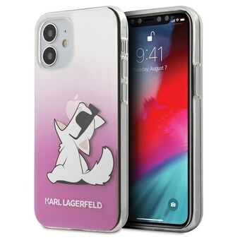 Karl Lagerfeld KLHCP12SCFNRCPI iPhone 12 mini 5,4" rosa/pink hardcase Choupette Fun