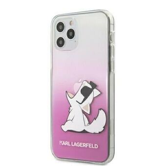 Karl Lagerfeld KLHCP12LCFNRCPI iPhone 12 Pro Max 6,7” rosa/pink hardcase Choupette Fun