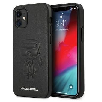 Karl Lagerfeld KLHCP12SPCUIKBK iPhone 12 mini 5,4" svart/black hardcase Karl Ikonik Outline