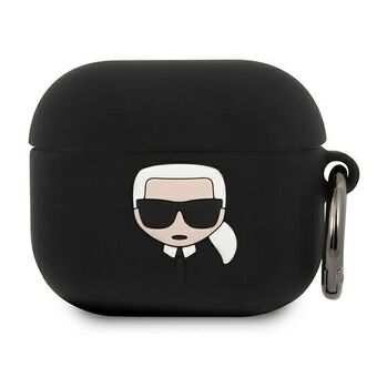 Karl Lagerfeld KLACA3SILKHBK AirPods 3 dekke svart/black Silikon Ikonik